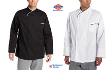Dickies Chef Moreno Executive Chef Coat, Chef Uniform 100% Cotton DC106 