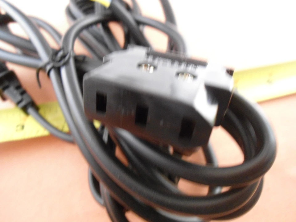 POWER LEAD CORD Cable 2 WIRE JANOME NEW HOME MYLOCK 234D,334D,434D,534D,634D etc - Image 2 of 2