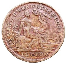 German St  Token Imperial Free City of Nuremberg Frederick William Ill - Franz l