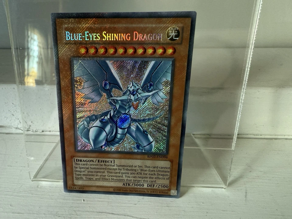 Blue-Eyes Shining Dragon RP02-EN096 Retro Pack 2 Unlimited Edition Yugioh 2020 - Image 4 of 4