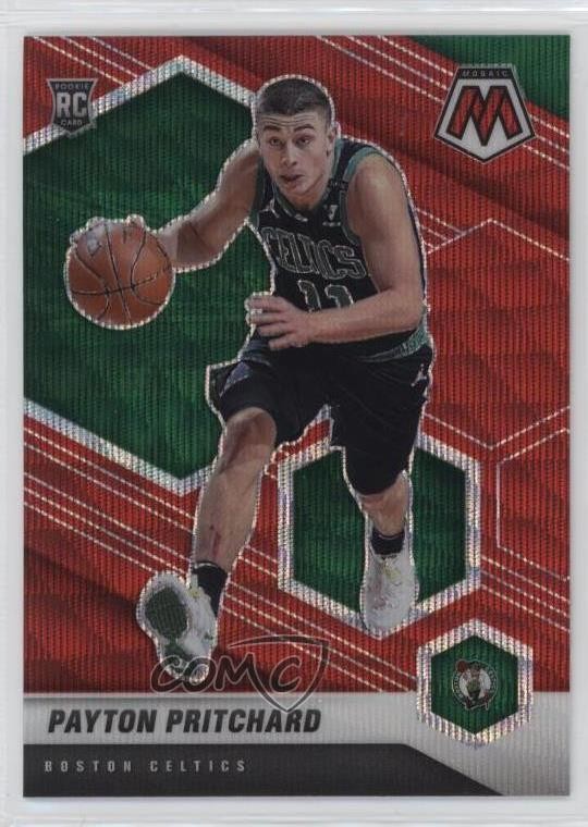 2020-21 Panini Mosaic Rookie Mosaic Red Wave Prizm Payton Pritchard #210 0s9t