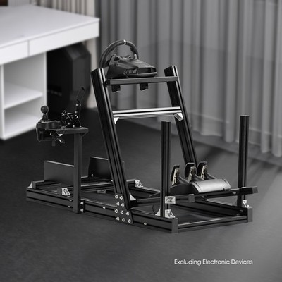 Mokapit Aluminiumprofil Rennsimulator Cockpit Passend für Logitech G920 G923