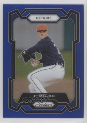 2024 Panini Prizm Blue Prizm 51/199 Ty Madden #26 4z8