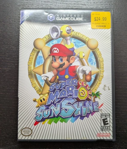 Super Mario Sunshine (Nintendo GameCube, 2002) Complete Tested