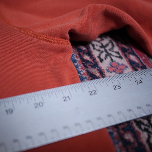 Vintage 80s 90s GAP Athletic Medium Sweats Sweatshirt Orange Rust Essenntials - Picture 9 of 13