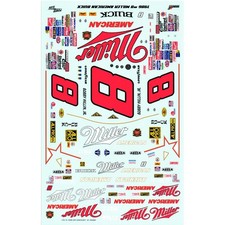 Revell-Monogram Bobby Hillin Jr #8 Miller American 1:25 Decals