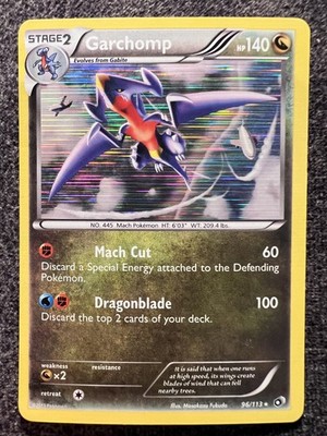 Garchomp 96/113 Holo Rare Pokemon Card NM