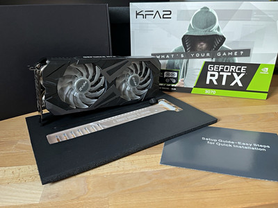 KFA2 NVIDIA GeForce RTX 3070 Grafikkarte, OVP, 8-Pin PCI-E, Lüfter