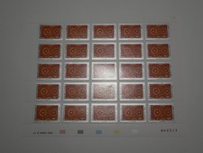 POLYNESIE FRANCAISE FEUILLE COMPLETE 25 TIMBRES N°330 NEUFS**. BONNE VALEUR