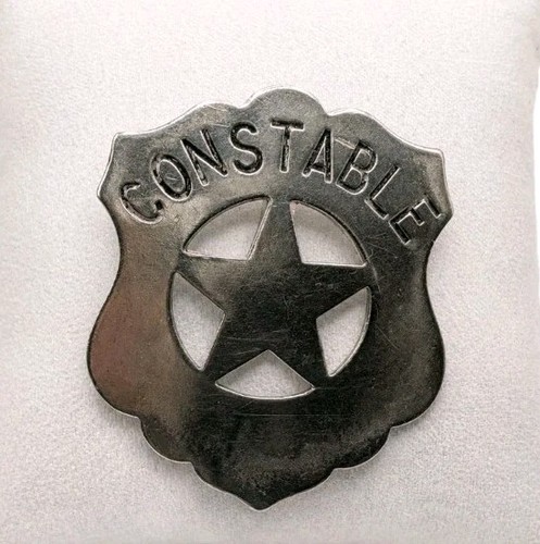 Vintage 'Stock' Constable Cut-Out Star Shield Badge