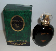 Vintage Christian Dior Paris POISON Eau De Toilette EDT Spray 1.7 oz READ
