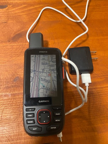 Garmin GPSMAP 66i GPS Satellite Communicator +32 Gb microSD card Free Shipping