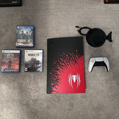 Sony PS5 Disc Edition Console Spider-Man 2 Limited Edition Mint - With Games