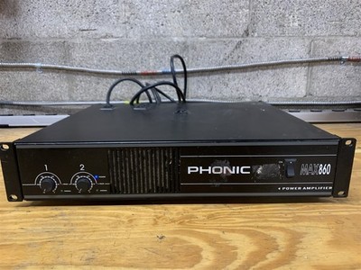 PHONIC MAX860 POWER AMPLIFIER