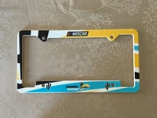 NASCAR PHOENIX RACEWAY PLASTIC LICENSE PLATE HOLDER GOOD CONDITION 
