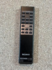Sony RM-D505 CD Player Remote Control 5 Disc Changer OEM Genuine Black Vintage
