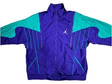 Nike Jordan Retro Grape & Teal Nylon Windbrea...