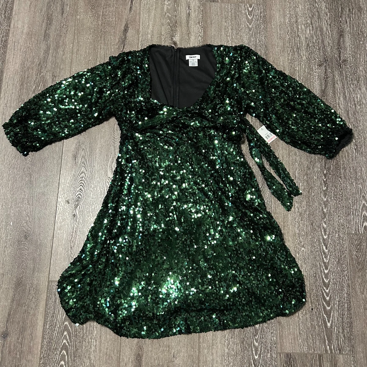dkny green sequin dress Solid Party/Cocktail Dresses for Women for sale emmahopkins5979