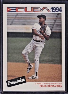 1994 Cuban League #110 Felix Benavides LIMITED PRINT