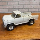 Vintage c1970s Tonka Pressed Steel White Fleetside Pickup Truck XR-101 Wheels