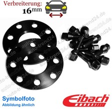 Spurverbreiterung schwarz 16mm/Achse u.a.: BMW 3er Cabriolet E30 Bj. 1985-1993