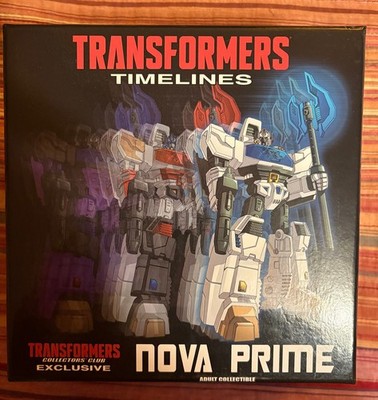 Transformers Timelines Collector's Club Nova Prime & Lio Convoy