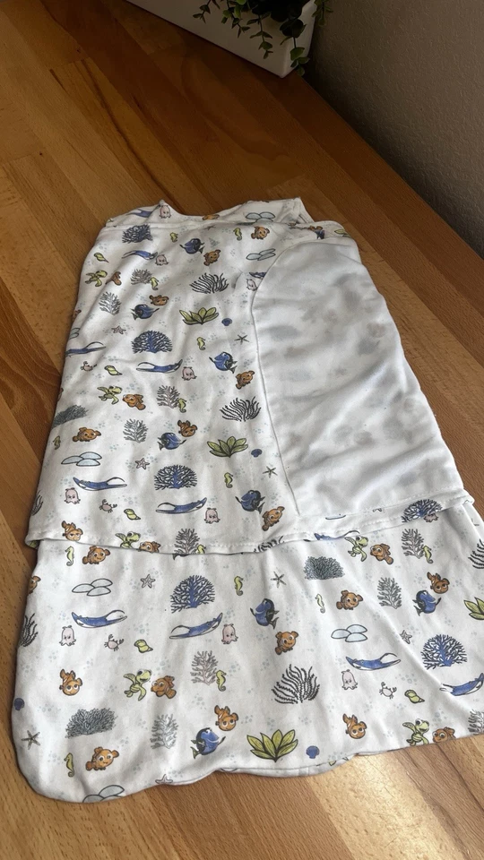 Disney Bebé Halo Saco de Dormir Nemo/Dory Vida Marina Coral Recién Nacido 0-3 M Peces Foto 3 de 4