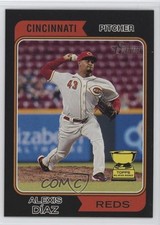 2023 Topps Heritage Black Border /50 Alexis Diaz Alexis Díaz #55 1t2c