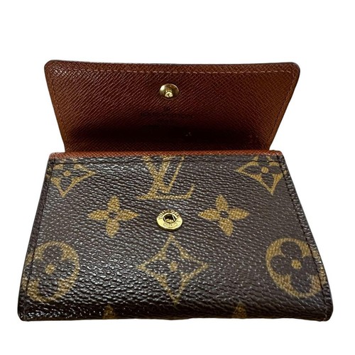 Louis Vuitton Monograma Porte Monet Plástico Estuche para Monedas Monedero - Imagen 6 de 12