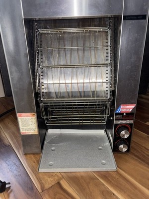 Hatco TK-100 Toast King Conveyor Vertical Bun Bread Toaster 