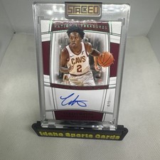 2019-20 Panini National Treasures Signatures Green #4/5 Collin Sexton Cavaliers
