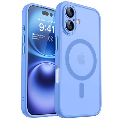 Magnetic for iPhone 16 Case, Compatible with Magsafe, Upgraded Full Camera Prote
