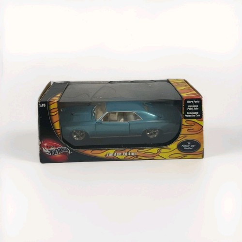 PONTIAC GTO 1966 MODIFIED HOT WHEELS 100% LTD ED 1:18 2003 B1528 DISPLAY CASE 39 - Picture 7 of 7