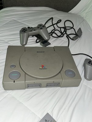 Sony PlayStation 1 PS1 Console OEM Controller Tested Working Solid