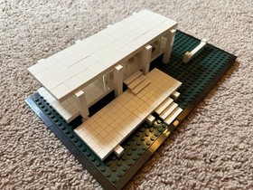 LEGO Architecture Farnsworth House 21009 Set | No Box | No Instructions