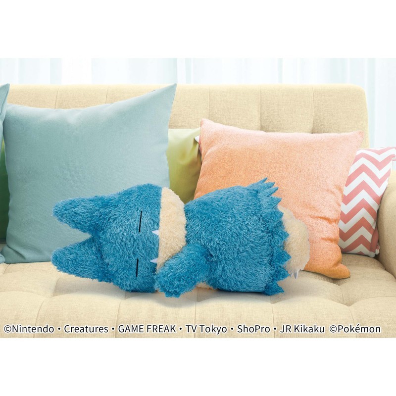 Peluche Pokemon Goinfrex Banpresto Kotsurugi Time en velours bleu de 22 cm