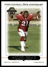 2005 Topps #433 Antrel Rolle RC Arizona Cardinals NM+