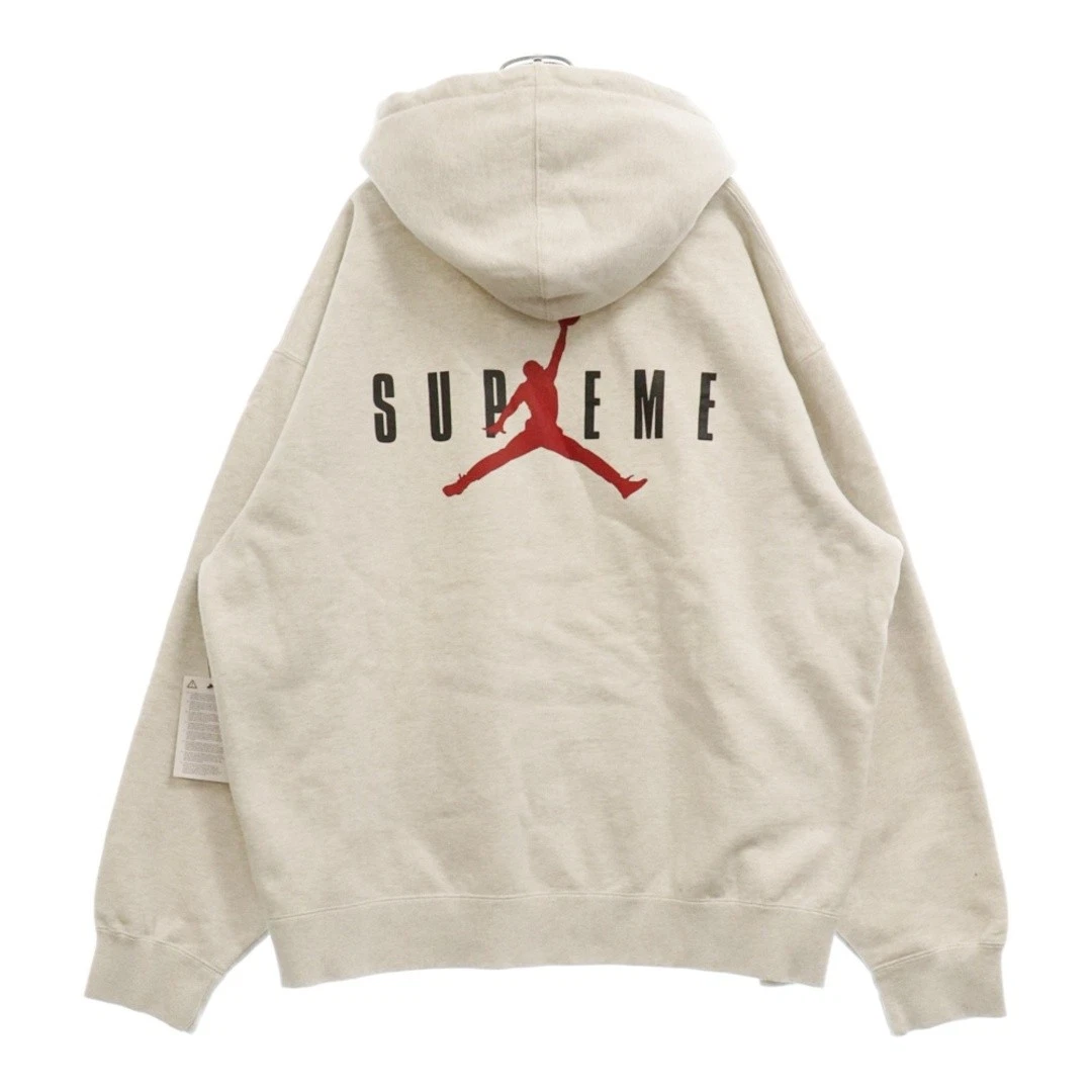 Sweat à capuche gris cendré SUPREME 24AW x Nike Jordan HF0836 051 d'occasion a5f