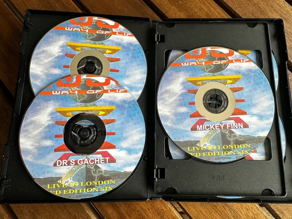 AWOL Live In London vol 1 Oldskool Jungle rave 6 CD PACK  1994 MC GQ - Image 3 of 4