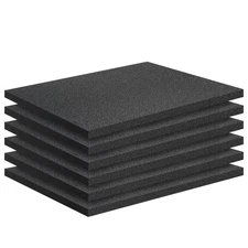 6 Pack 16x12x0.4" High Density Polyethylene Foam Pads for Packing Crafts