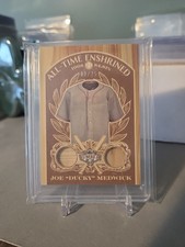 Joe Ducky Medwick 2025 Leaf Lumber All-Time Enshrined Dual Game Used Bats 9/25 