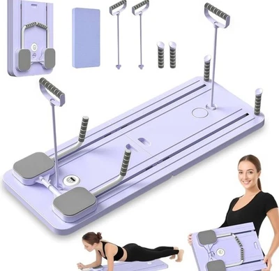 ✅ Planche Pilates Reformer Pliable, Fitness, Rebond Automatique - Photo 1/4