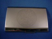 UNITED STATES ARMY LOGO DESIGN BUSINESS CARD HOLDER NEW