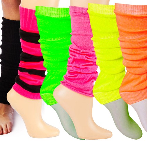CLAIRES Womens Ankle Leg Warmers Black 