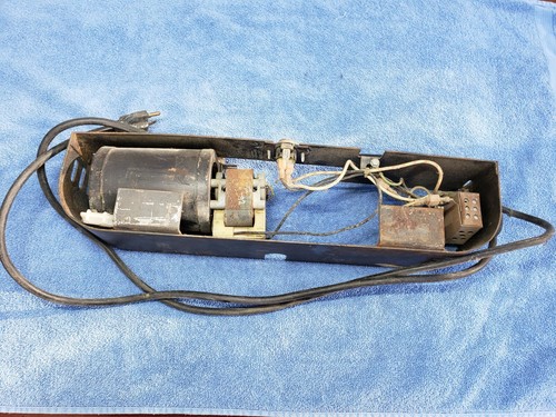 BUCK STOVE WOODSTOVE AIR HANDLER BLOWER MOTOR HOUSING THERMOSTAT CONTROL 18" L