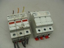 LOT OF 2 MARATHON FUSE HOLDERS 1 6SC30AI C 600V 30A  1 6SM30A C 1000V 30A