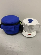 CorningWare Lunch To Go Lidded Mug With Warmer and Carrying Bag MW-20