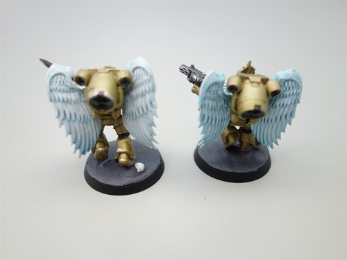 Warhammer 40K Ángeles Sangrientos Marines Espaciales - Guardia Sanguinaria (op plástico) - Imagen 6 de 6