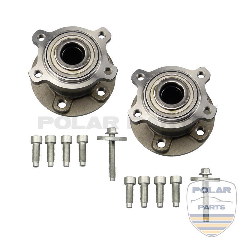 2 X Radlager Hinten - Komplettsatz Für VW Polo 6N Hinterachse