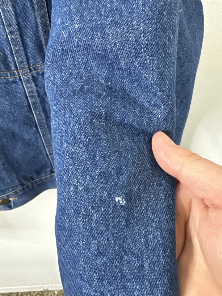 Mustang Stormrider Hombres 50 2XL Manta Forrada Denim Chaqueta Vaquero Occidental Medio Campo Foto 2 de 4